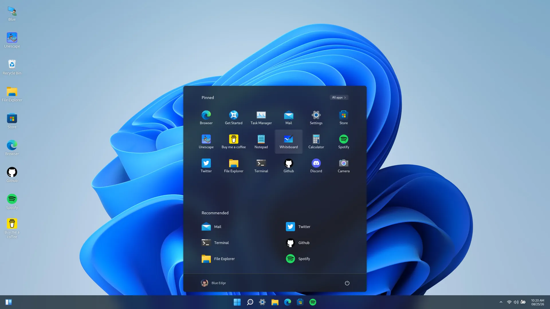 Windows 11 React project preview